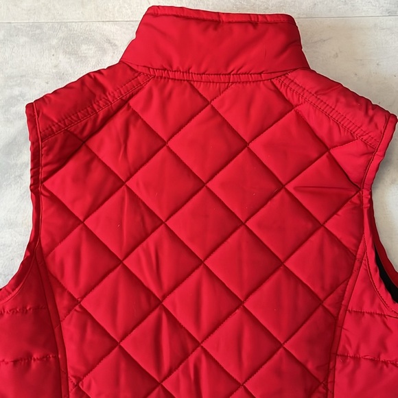 Ralph Lauren  NWT Vest   Quilted Red/ black lining                    Size SP - Picture 8 of 12